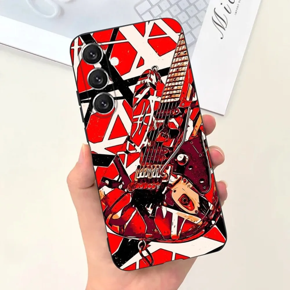 Guitar Eddie Van Halen Phone Case For Samsung S21,S22 Ultra,S20,S30 plus,S22 plus,S23,S30 ultra 5G Silicone Cover