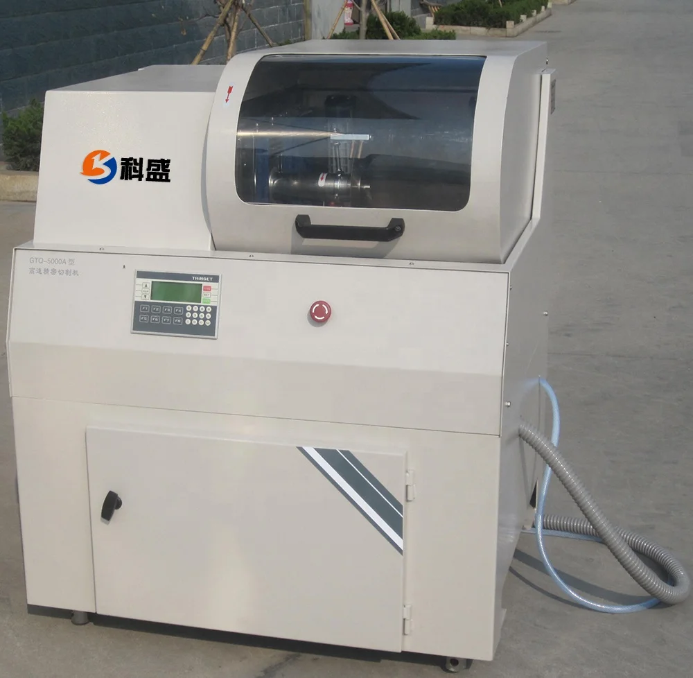 GTQ-5000A High Speed Precision Metallographic Cutting Machine Cutter Metallography Specimen Cutting Equipment