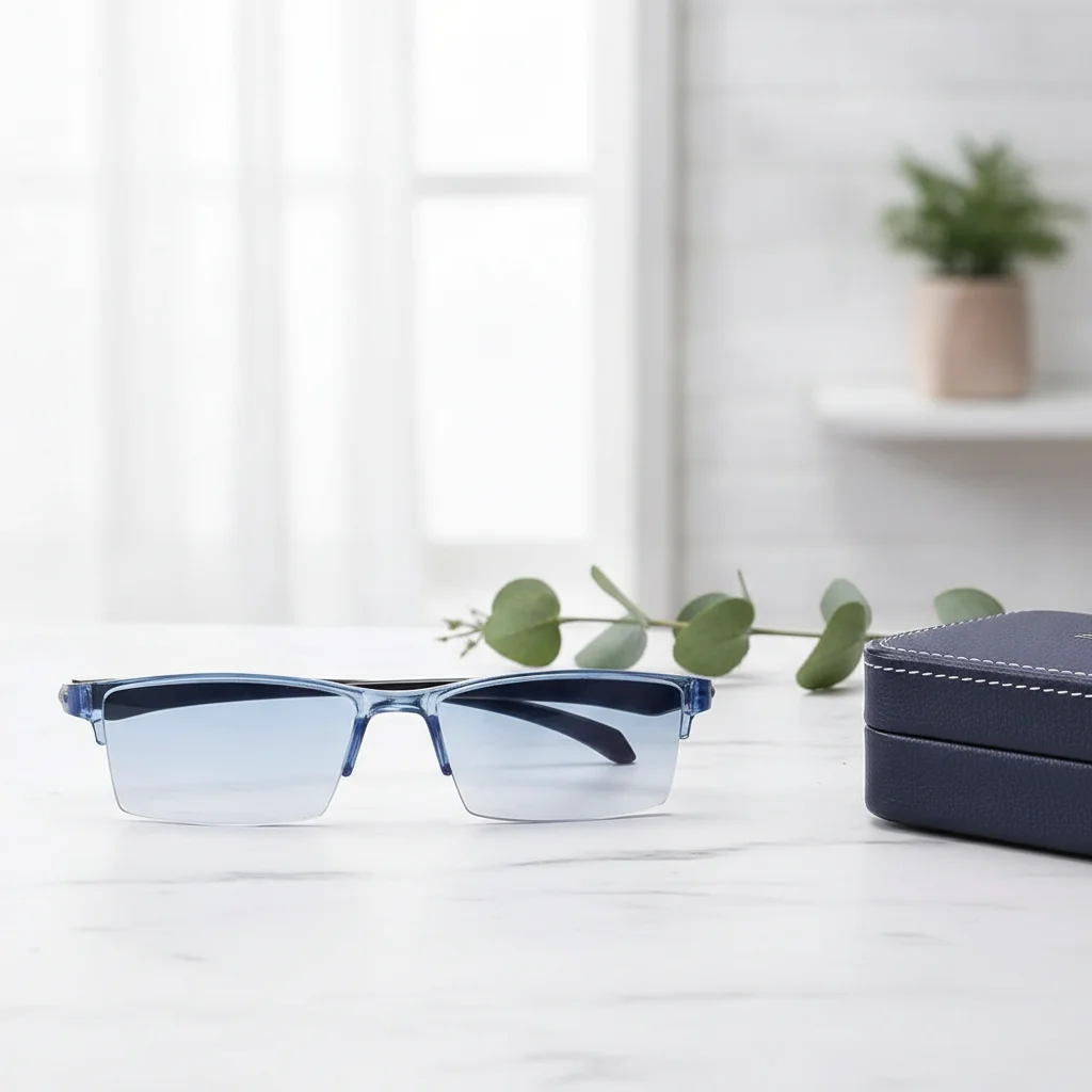 Rimless Read Glasses Smart Automatic Zoom Optical Presbyopia Eyewear Radiation Protection Spectacle Computer Goggles Eyeglass