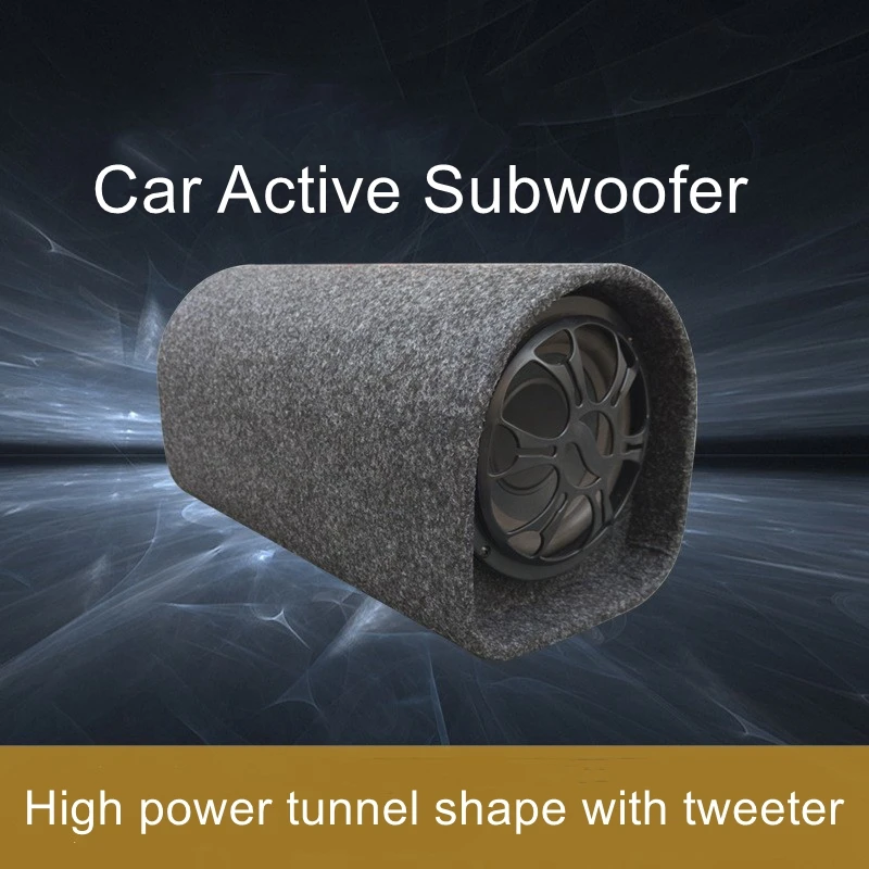 

Tunnel type car side audio speakers 6 inch 12v car with edge subwoofer speaker