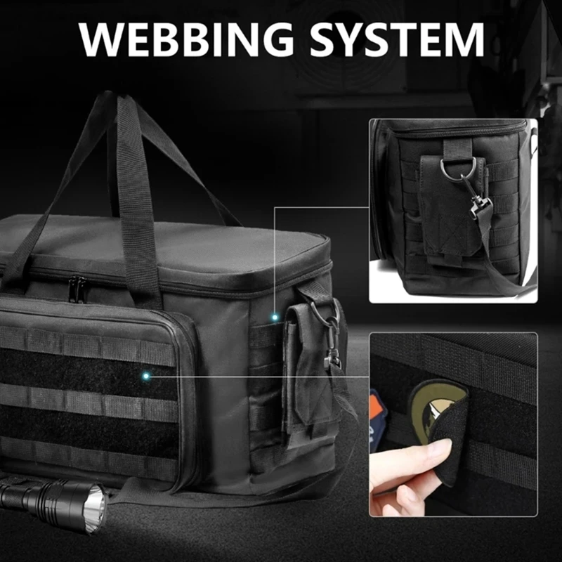 

Patrol Bag Law Enforcement Patrol Storage Bag Storage Bag Removable Foldable Waterproof 600D Oxford Cloth Patrol Bag-VVBC