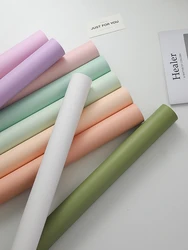 Valentine's Day Morning Mist Matte Flower Wrapping Paper 8.5 Silk Waterproof Thickened Packaging Film For Flowers