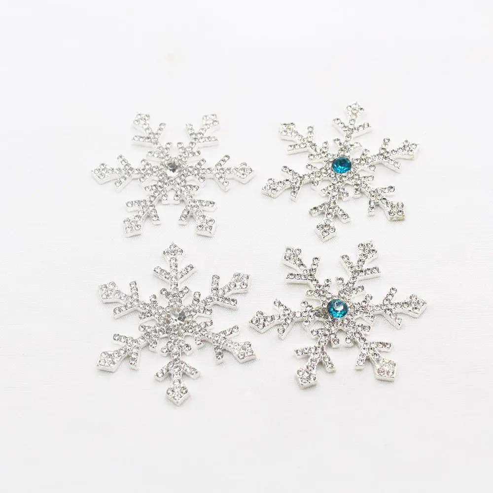 3-Pack New 29mm Multi-Color Glass Electric Drill Four-leaf Clover Alloy Flower Discs DIY Clothing Accessories Handmade Jewelry H