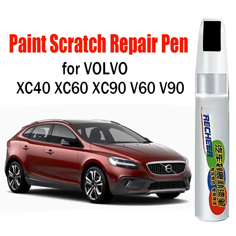 

Car Paint Pen Paint Scratch Repair Pen for VOLVO XC40 XC60 XC90 V60 V90 Touch-Up Pen Remover Car Paint Care Accessories White