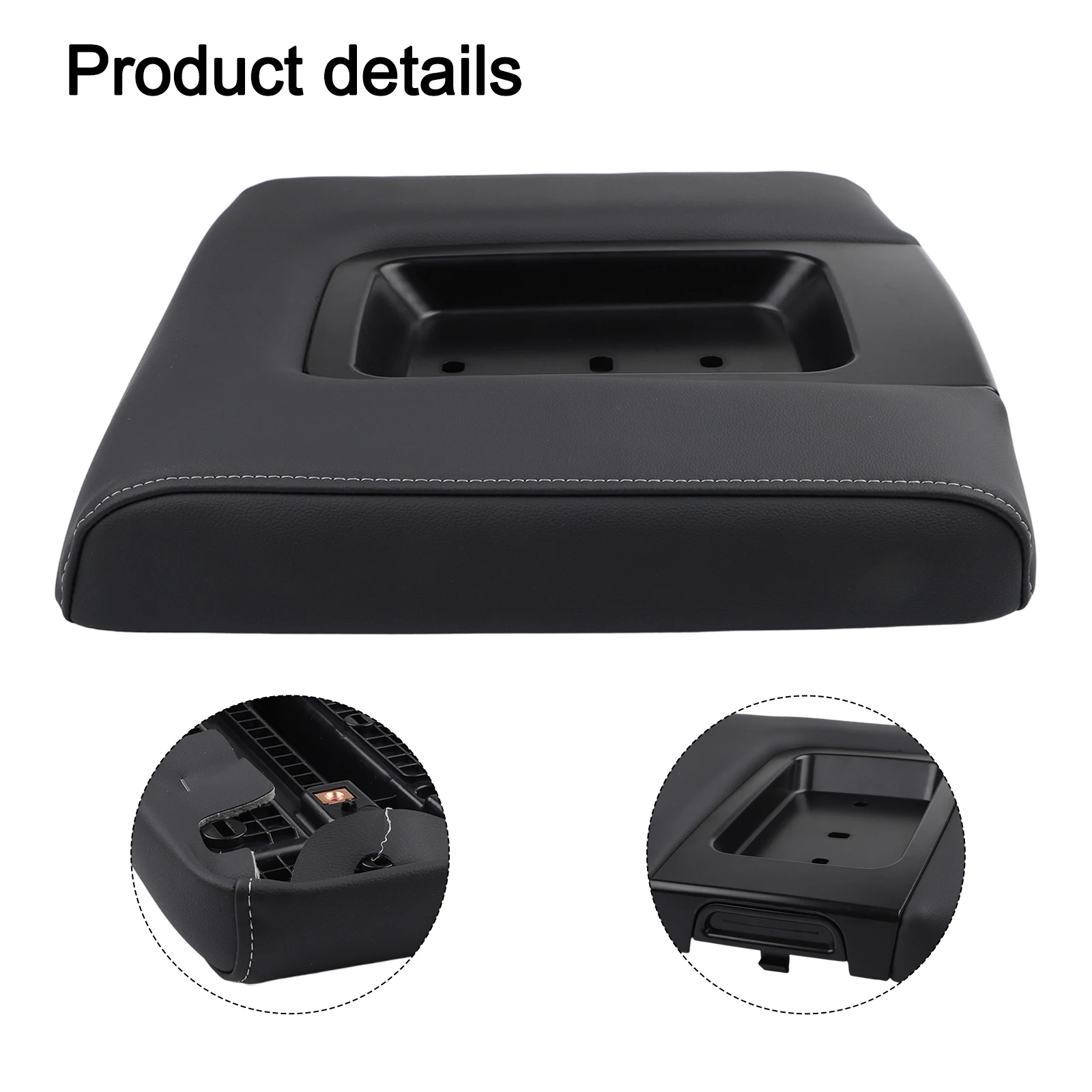 Armrest Lid Compatible with For Chevrolet/GMC Models from the Years of Production of the Vehicles as Indicated by the OEM Number