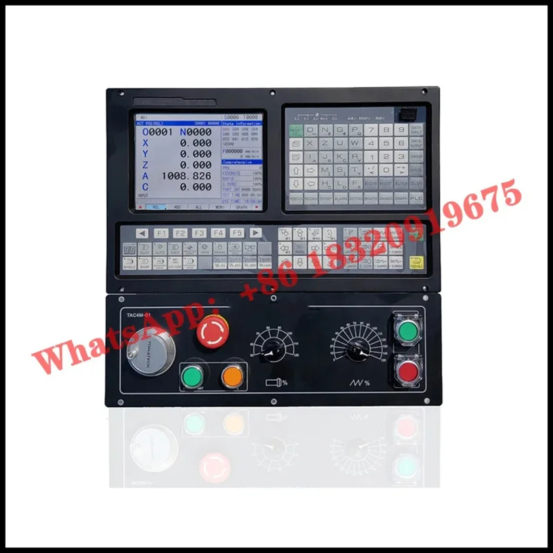 Cyclmotion CNC Controller TAC2002TB 2AXIS CNC Lathe Control System Kit Hybrid Closed Loop Stepper and VFD Spindle Encoder Cable