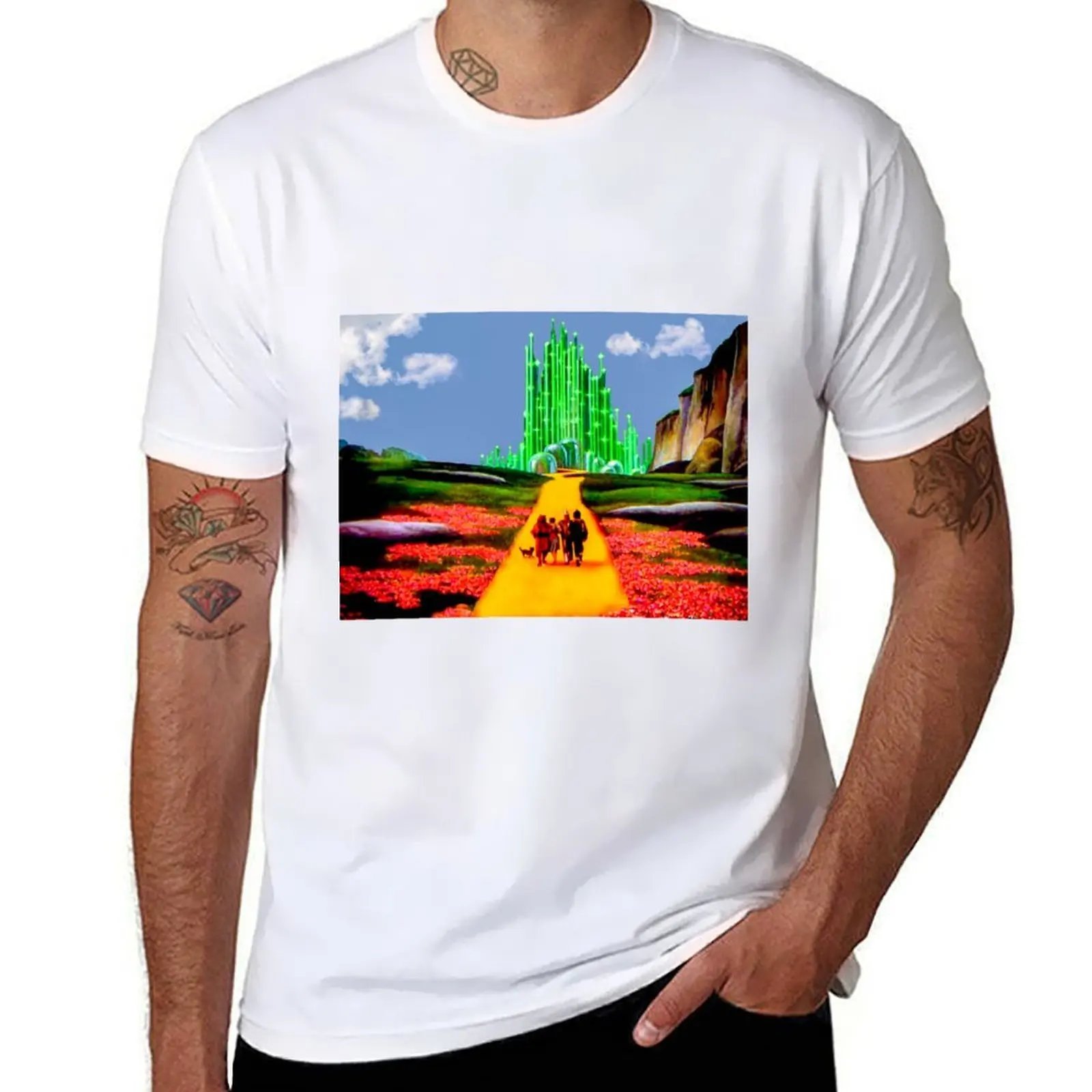 

EMERALD CITY T-Shirt t shirt man plain cotton tshirt 100% T-Shirt