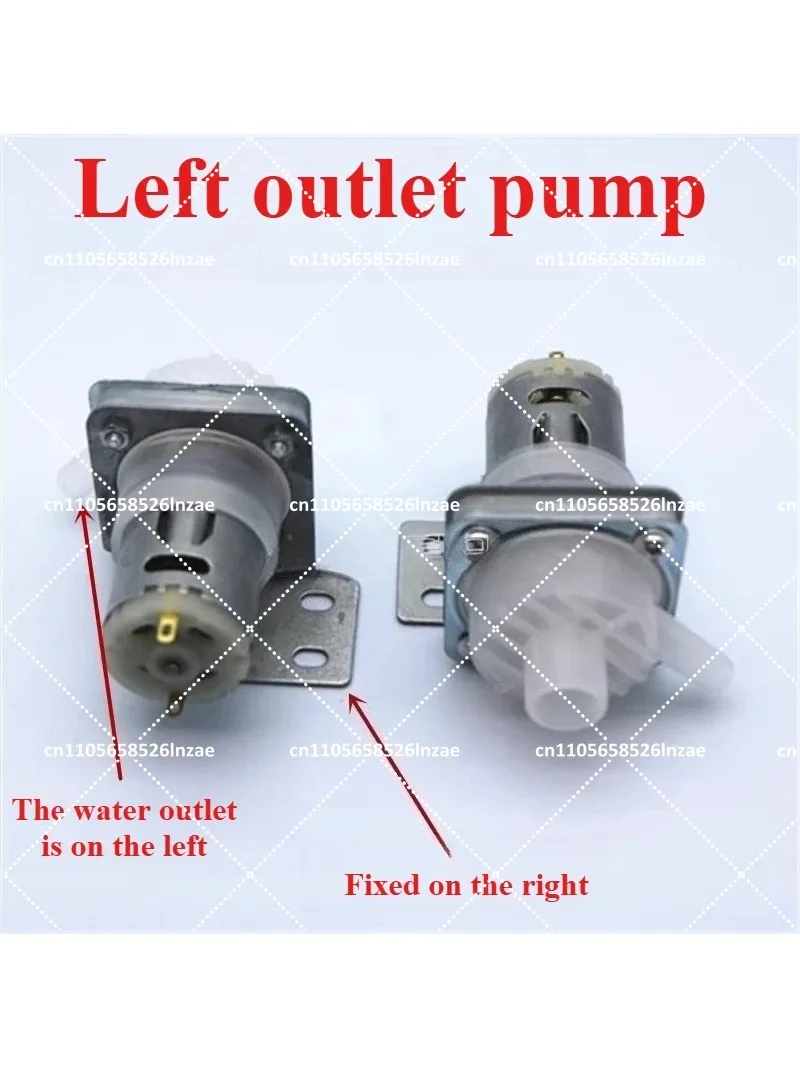 2pcs DC8-12V Pumping Motor Water Pump for Electric Kettle Thermos, Left/Right Outlet Nozzle