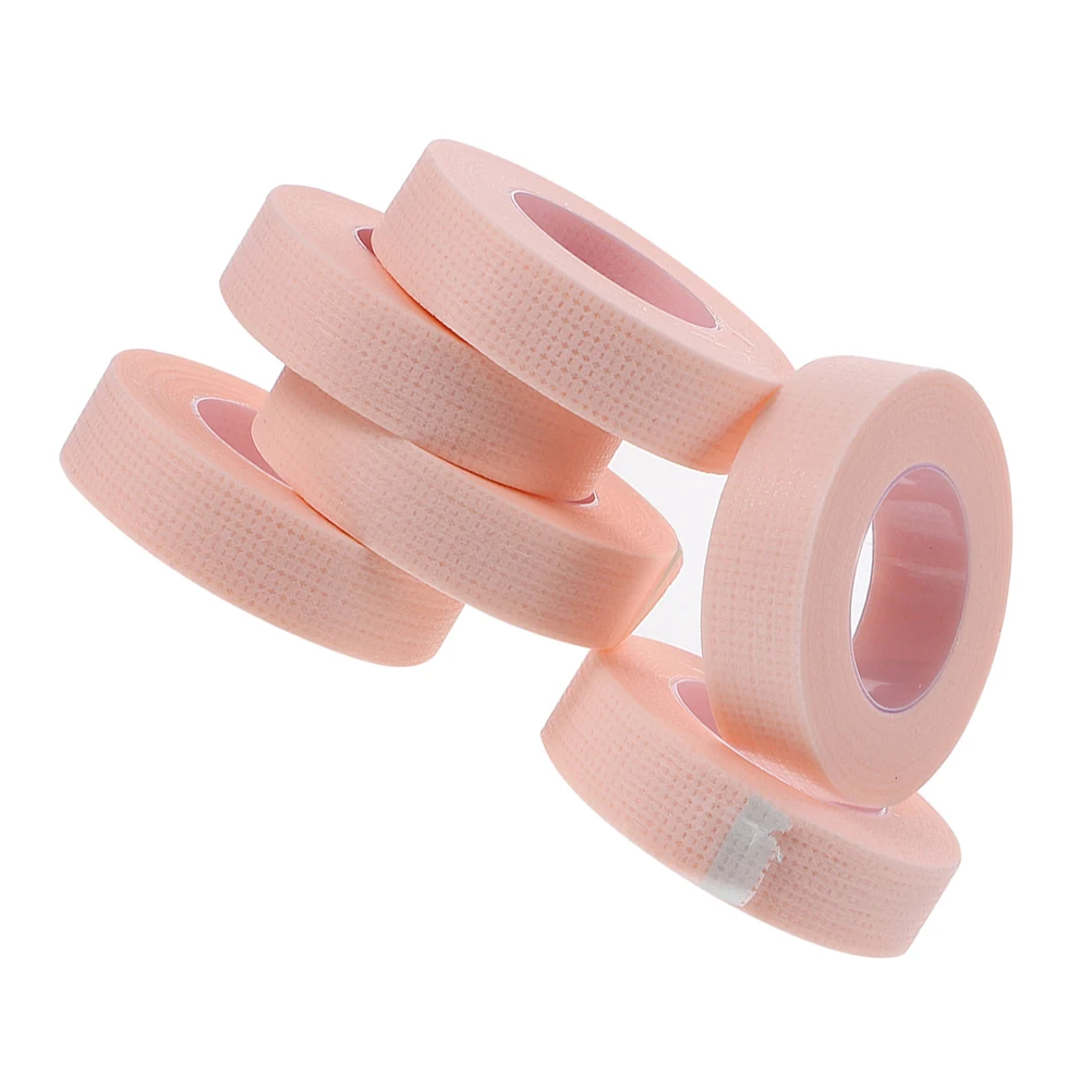 

6 pcs Eyelash Extension Tapes Non-woven Anti-allergic Eye Patch Lash Grafting Under Eye Stickers Salon DIY Tools