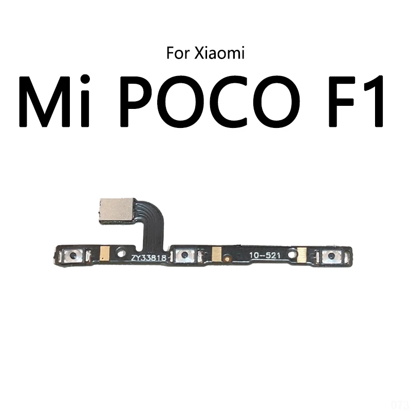 Botón de encendido para Xiaomi Mi POCO F1, F2 Pro, F3, X2, X3, NFC, M2, Pocophone M3