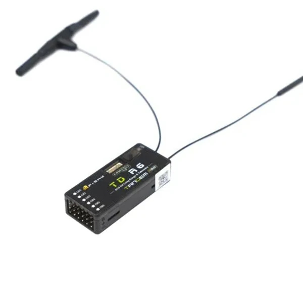 

FrSky TD R6 2.4G 900MHz Dual Band Receiver 6CH PWM - for Long Range FPV Fixed Wing RC Airplane