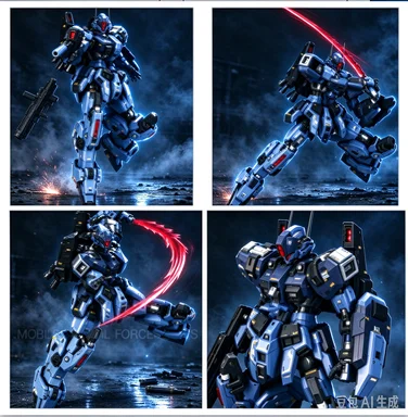 ZZA GUS 1/100 MG GZSS-OX Kit de modelo de plástico modelo de ensamblaje