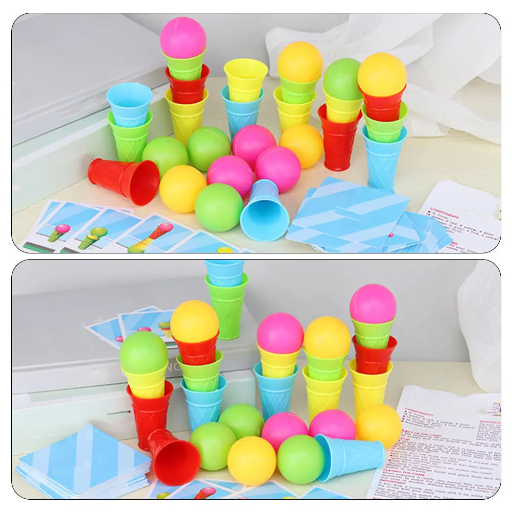 1Set Flashing Ice Cream Thinking Training Educational Game Logical Interactive Cognitive Skill Development Early Learning
