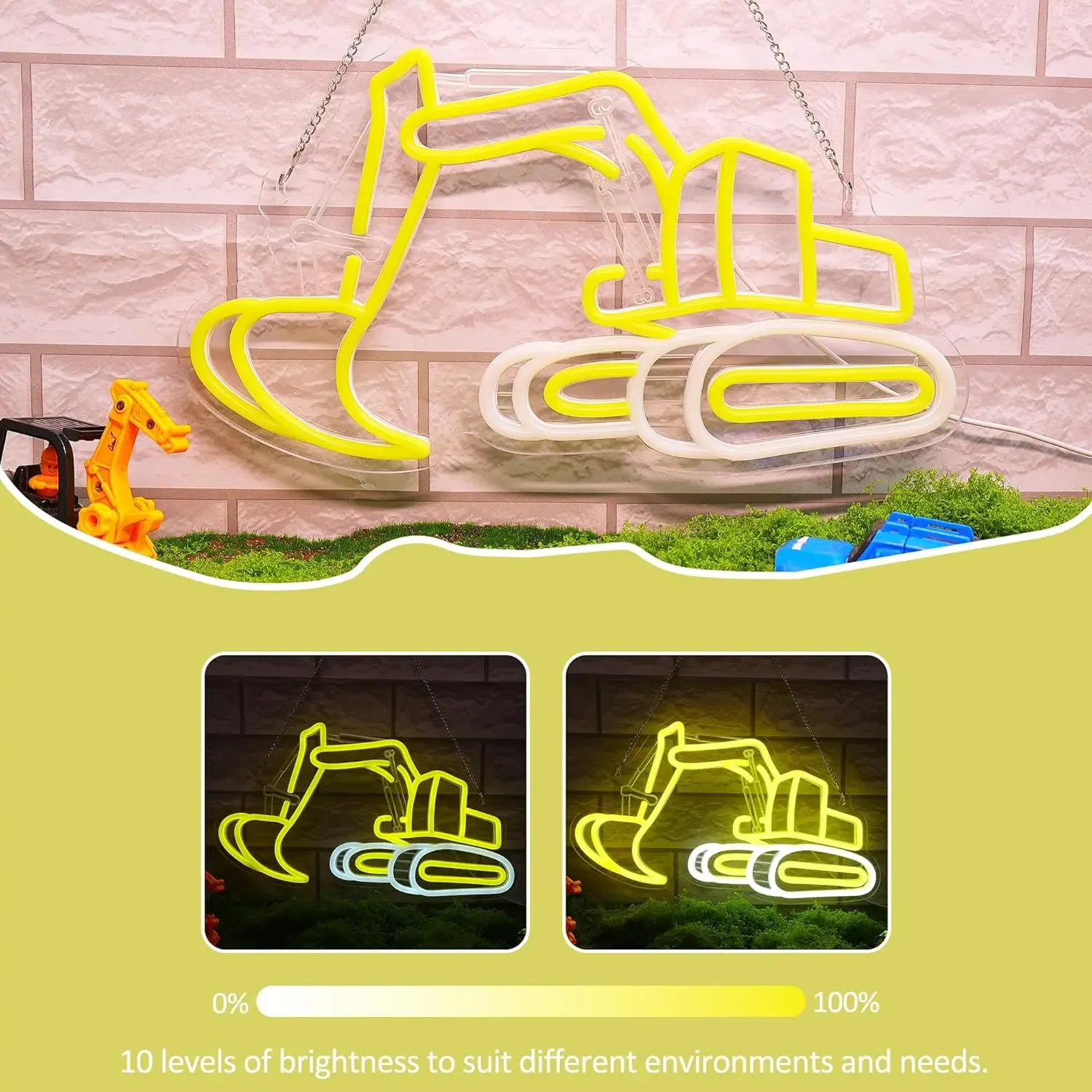 حفارة النيون تسجيل USB عكس الضوء LED ضوء النيون تسجيل جدار الفن الديكور ل غرفة نوم غرفة المعيشة بار حفلة هدية عيد ميلاد