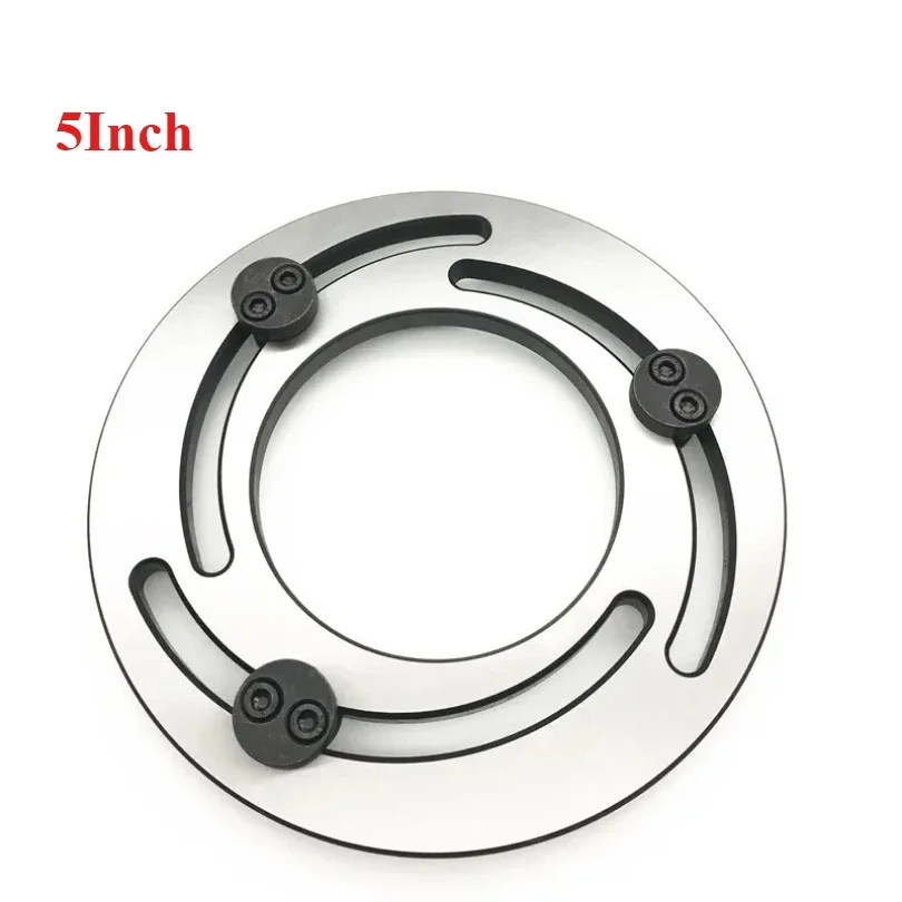 

5Inch Adjustable Soft Jaw Boring Ring for CNC Lathe Chuck Machine Center Turning Cutting Tool Holders High Precision 0.005