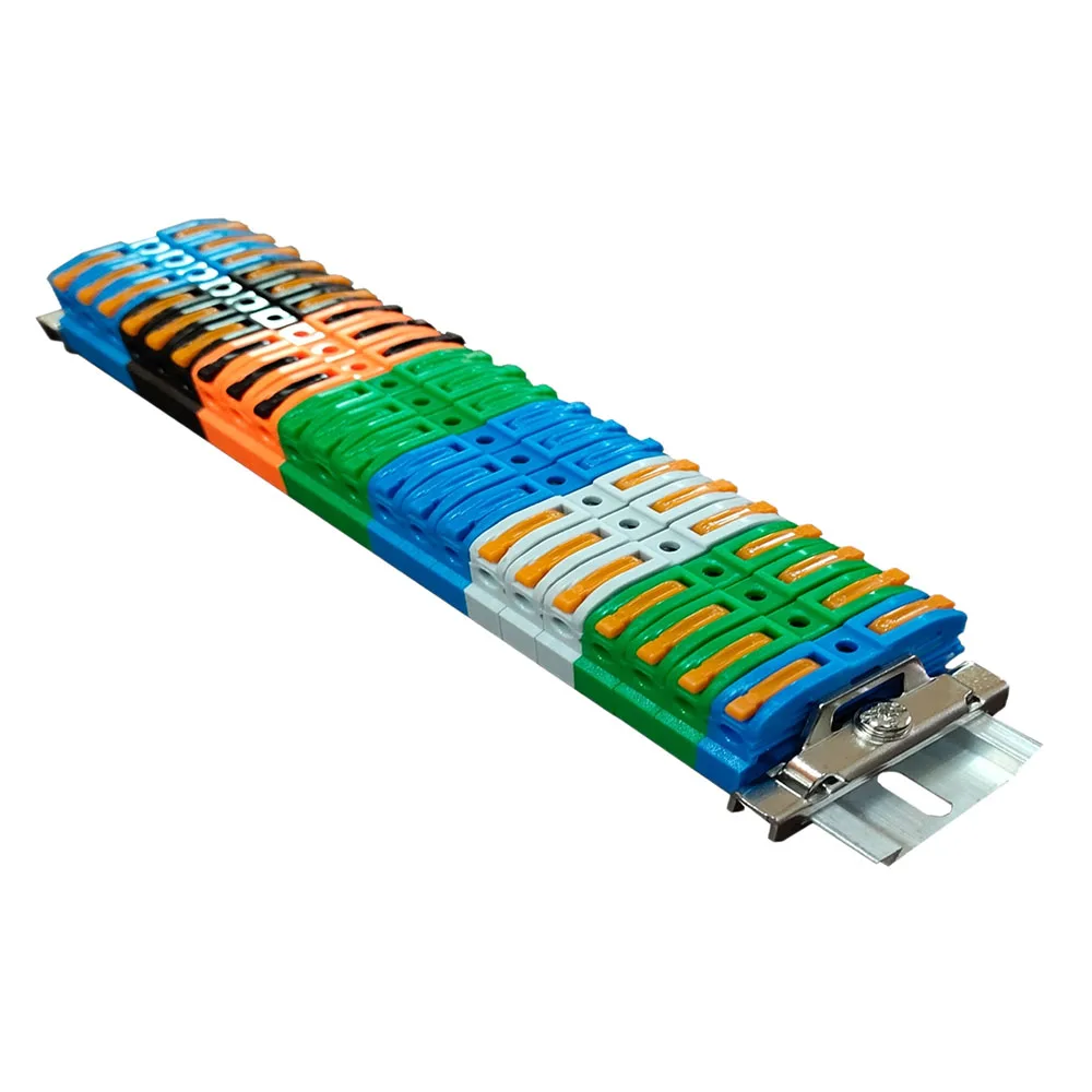 Quick Wire Connectors push-in Terminal Block Wire Connection mini fast Universal Compact Wiring Connector Plug Cable Connector