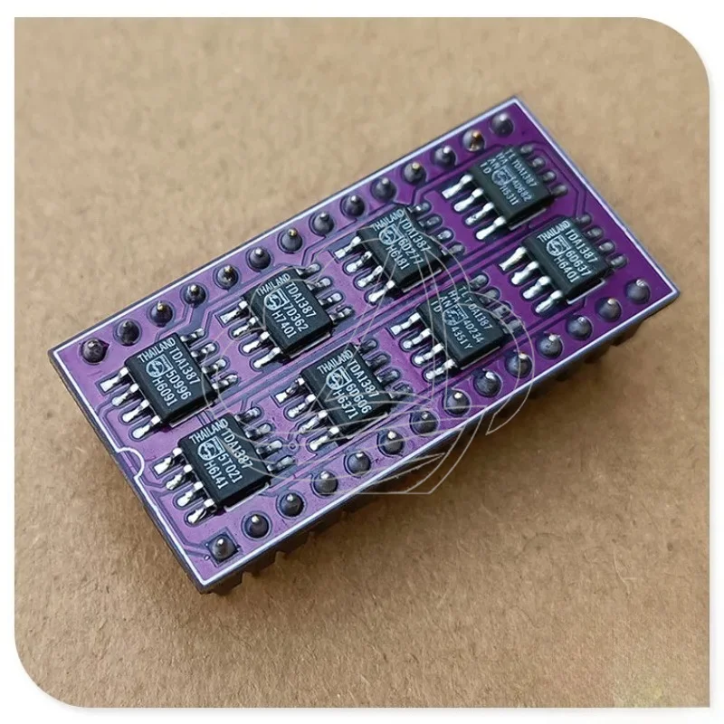 8 Parallel TDA1387 Decoder IC Direct Replace TDA1541 TDA1541A Classic DAC Chip