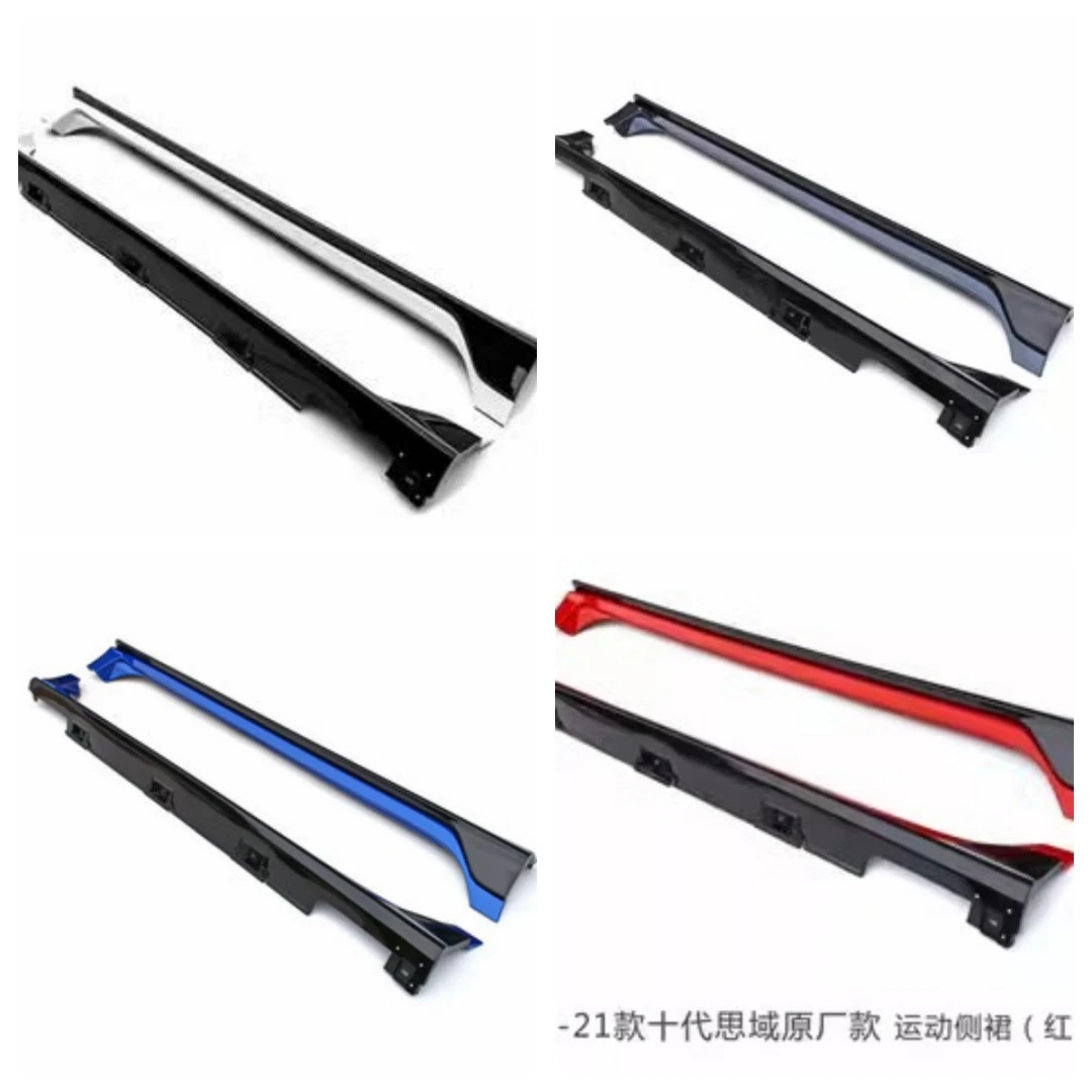 Body Kit Side Skirt for Honda civic 10th 2016 2017 2019 2021 Convert Side Shovel Car Accessories