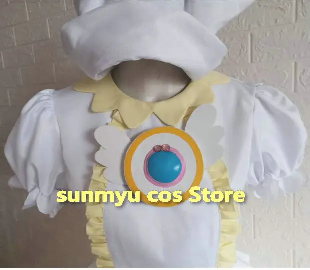 أزياء Ojamajo Doremi Makihatayama Hana التأثيرية مقاس مخصص فستان أبيض سحري من DoReMi #3