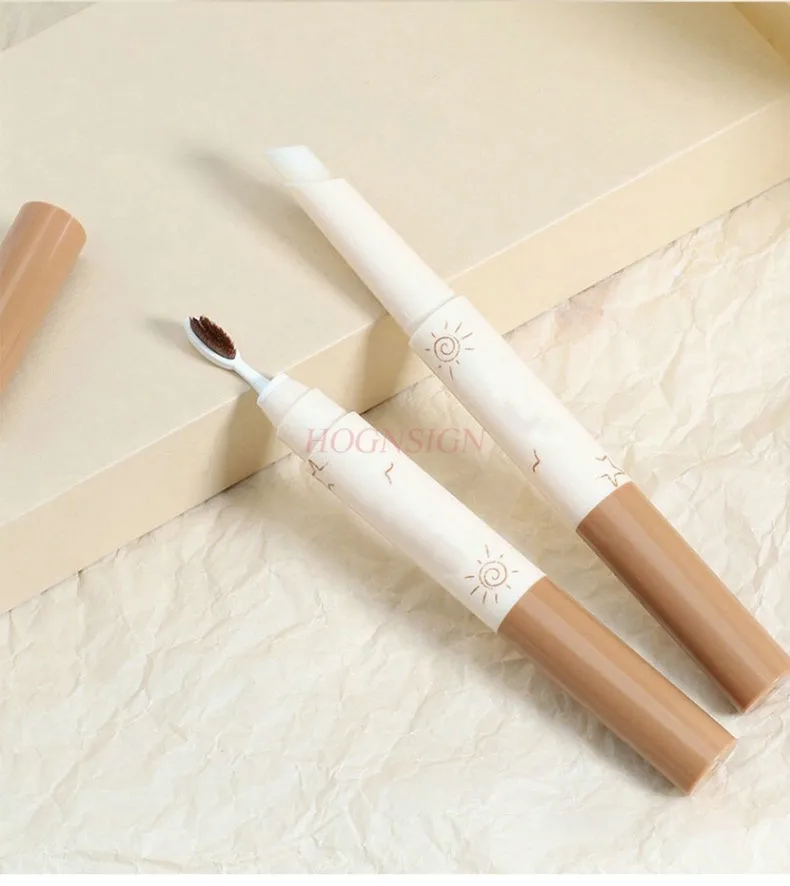 

Clear rooted and three-dimensional shaping eyebrow crayon that lasts and does not take off makeup