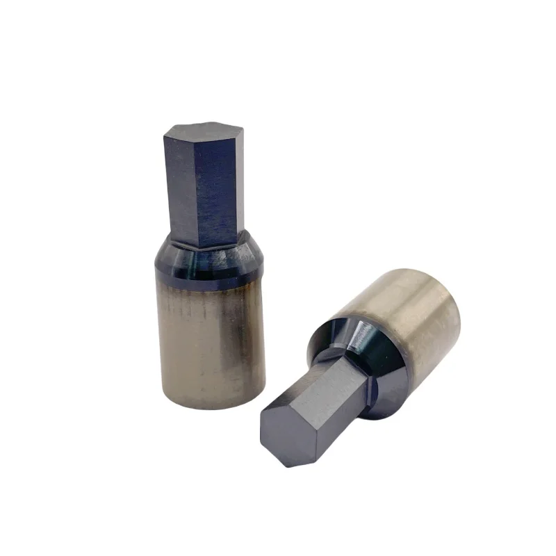 Stuka CT16 Rotary HSS-TiCN Rotary Broaching Tool Punching Cutter 16mm Shank Inner Hexagon for Steel