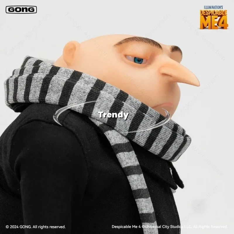 【Spot Goederen】Originele GONG Despicable Me 4 Gru 1/8 Anime Beeldje Gezamenlijke Action Figure Model Desktop Decor
