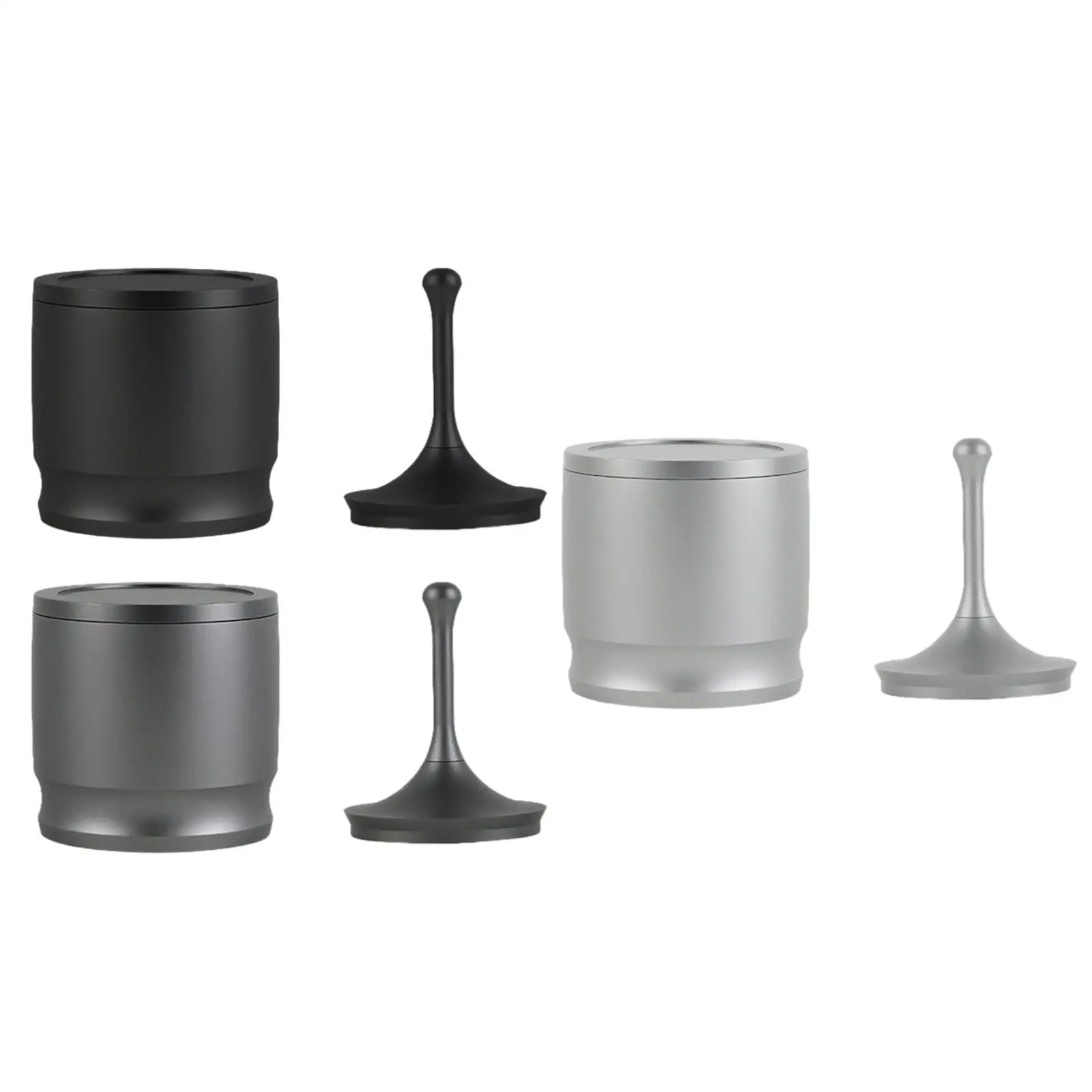 Copo Dosador Anti-Poeira para Máquina de Espresso, Anéis Press, Acessório para Tamper Café, Powder Cup, 58mm, Ferramentas para Máquina de Café