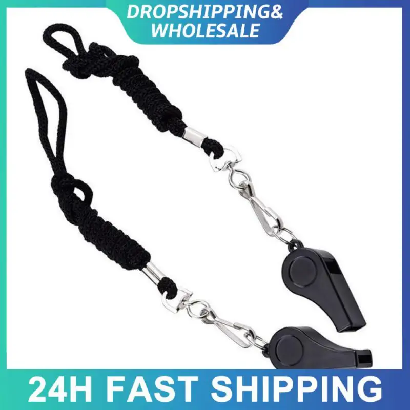 

With Lanyard Sports Whistle Professional Loudest Whistle Referee High Quality Easy To Carry Referee Whistle Durable Outdoor