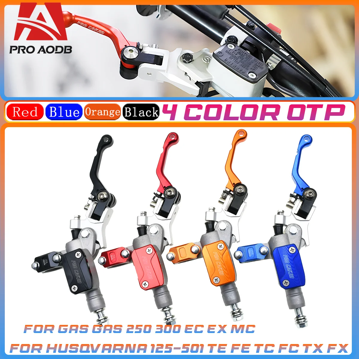 

22mm 7/8'' Right Left Brake Clutch Pump Brake Lever For KTM SX SXF XC XCF XCW XCF-W EXC EXCF TPI 6Days HusqvarnaTE FE TC FC TX