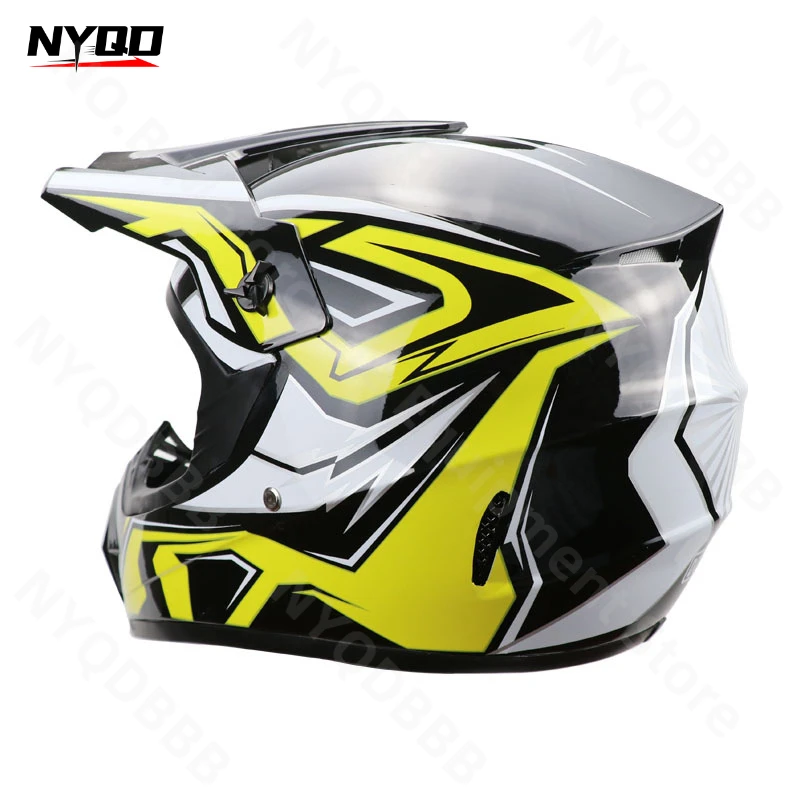 Motorcycle Off-road Helmet Small and Lightweight ABS Off-road Helmet All Season Full Coverage Motorcycle Helmet