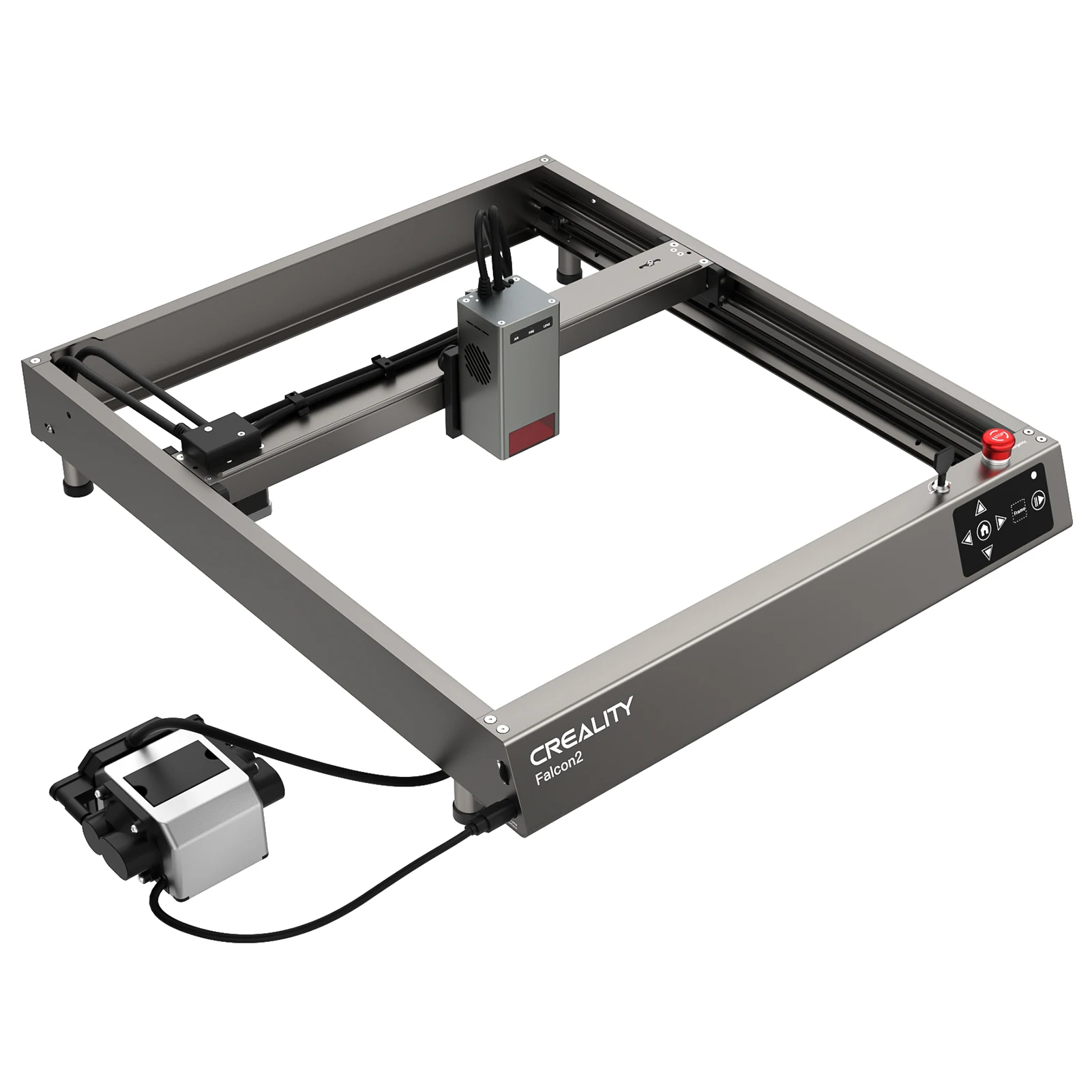 Creality 3D Falcon2 Laser Engraver 22W Laser Power with 400x415mm Engraving Area Manual and Auto AirFlow Adjustment