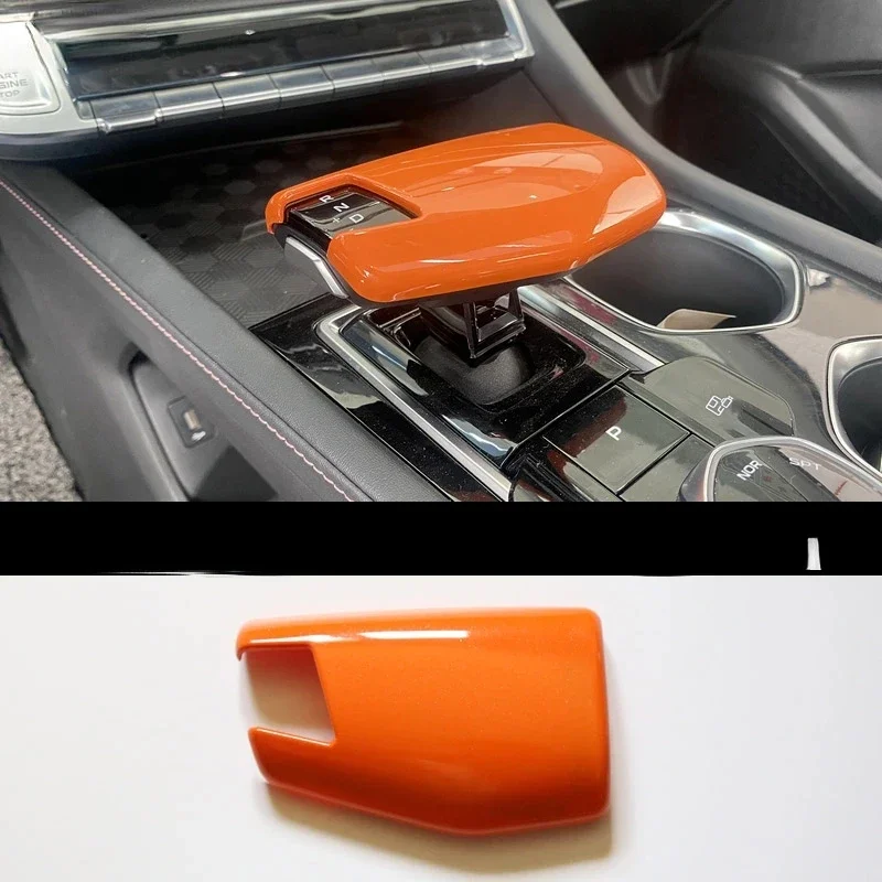 

For Changan CS75 PLUS 2022 2023 ABS Chrome Gear Head Lever Shift Knob Cover Trims Frame Garnish Sticker Car Styling Accessories