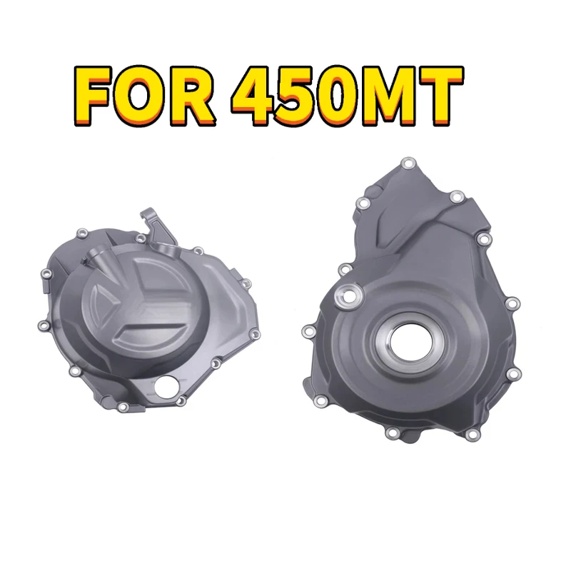 For CFMOTO Motorcycle Accessories 450MT Left and Right Side Cover Clutch Side Cover Magnetic Motor Side Cover