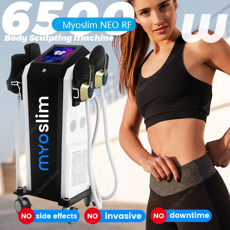 Myoslim 15Tes 6500W EMS Body Sculpt Contouring Machine Salon‑Use Muscle Device For Muscle Toning Weight Loss