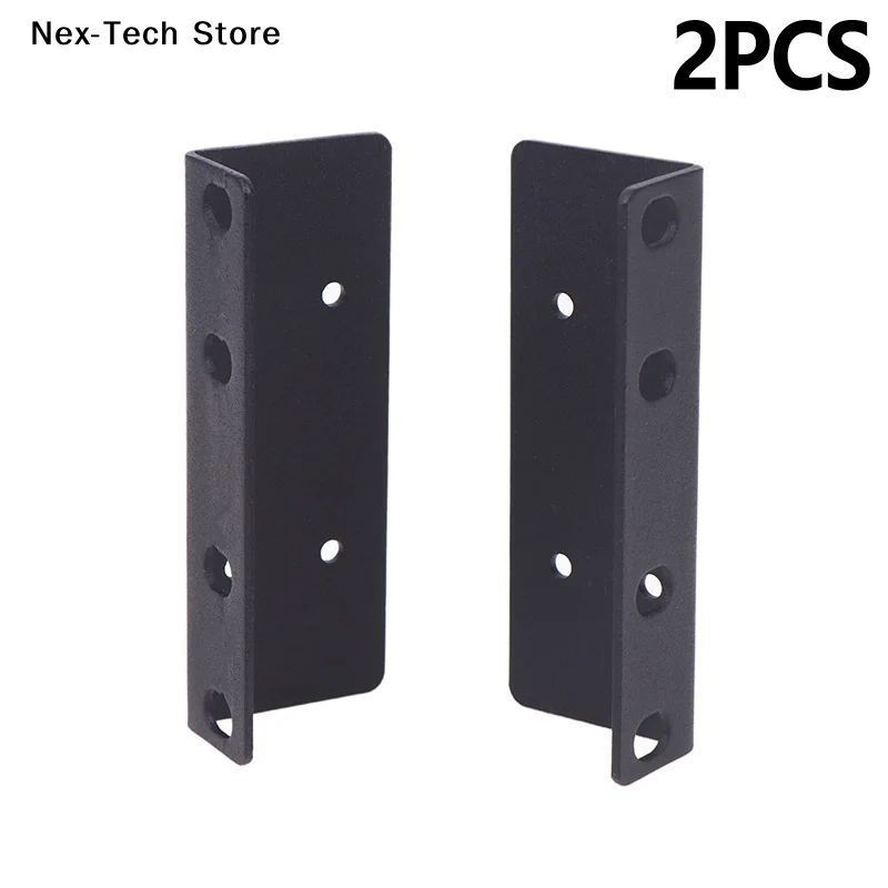 [NT]Hard Disk Video Recorder Hanging Headphone Rack Ears Bolts Rack Mount Bracket Kit For 1U/1.5U/2U NVR Network Video Recorder