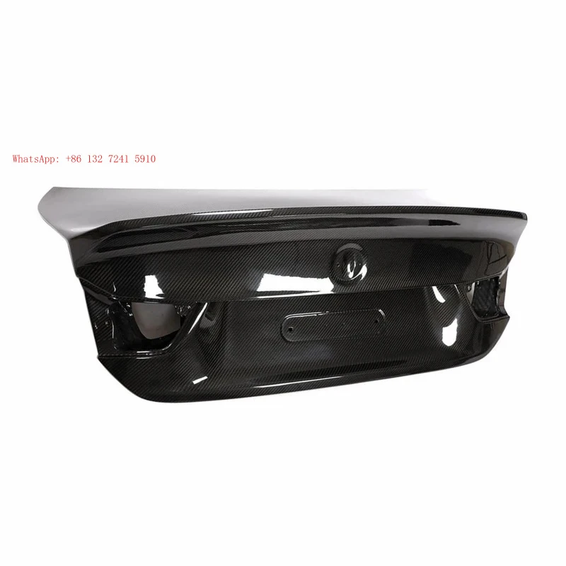 

HS GTS Carbon Fiber Trunk Lid Replacement Part, High-End Car Body Accessory, Perfectly Fits 4 Series, F82, M4 2013-2019 Models