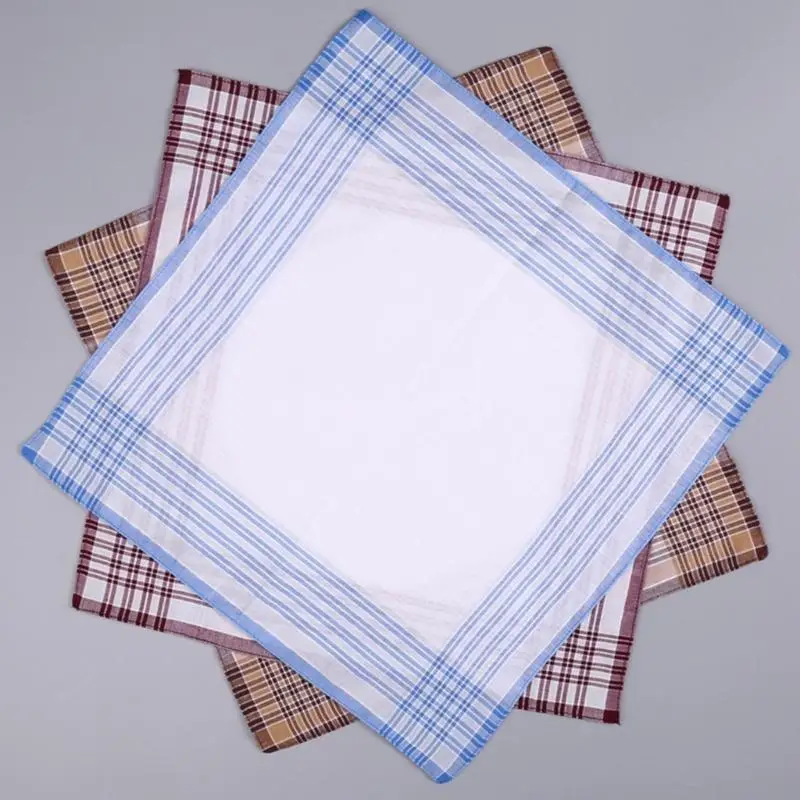 

193E Multiple Use Plain Handkerchief Facecloth Quick Drying Sweat Wipe Towel for Men