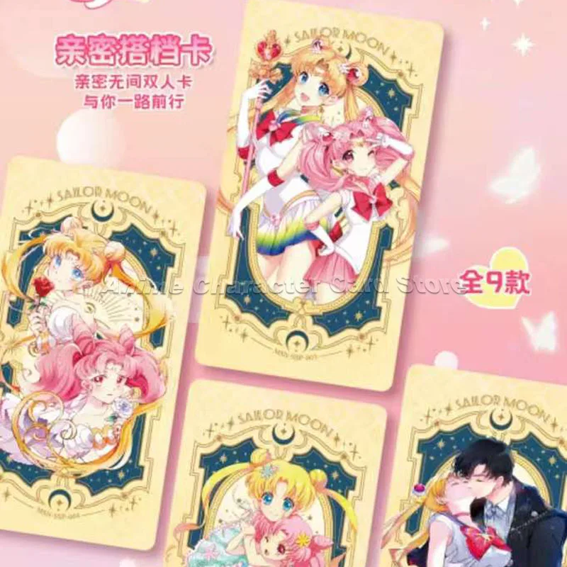 Sailor Moon Card Anime Character Lively Love And Justice Beautiful Girl Fantasy Magic Collection Cards Feast Toys Kid Gifts