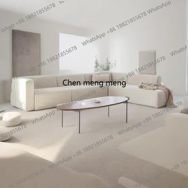 01A Patio Nordic Style Sofa Filler Minimalistic Modern Patio Living Room Sofas Chaise Lounge L Shape Princess Divano Salon Furni