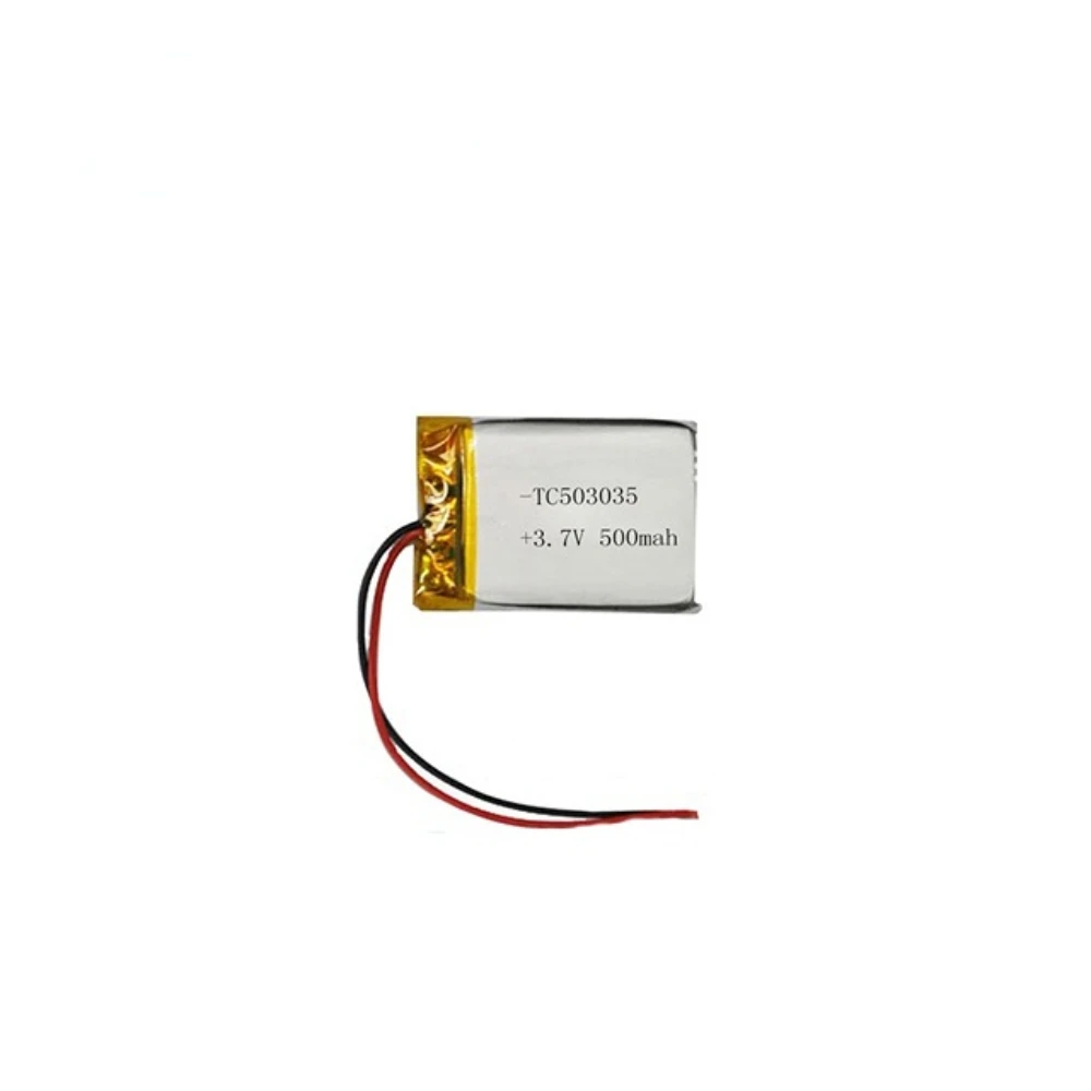 3.7V 500mAh Lithium Polymer Battery 3 7V Volt 503035 Li po ion Lipo