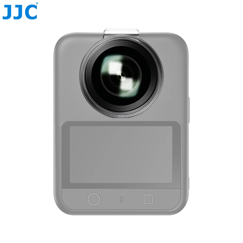 JJC Transparent Lens Protectors for DJI Osmo 360 Lens Protective Film with Multi-layer Coating PC Material Lens Accessories