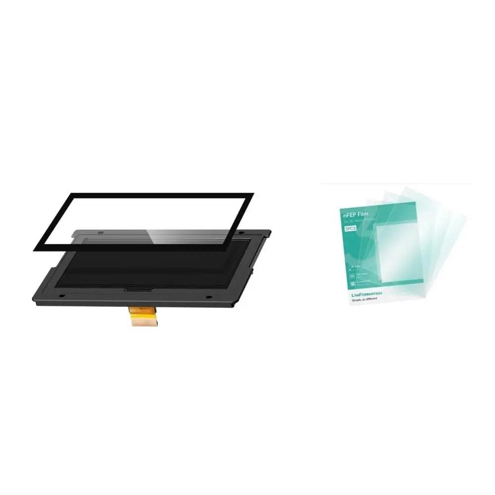 LCD DLP SLA Printer Screen Protective Film 5PCS GKtwo Resin 3D Printer Compatible Heat Resistant Barrier