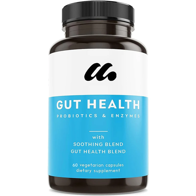 

Gut health, containing digestive enzymes,probiotics, ginger, papaya, and turmeric, relieving digestion and bloating -60 capsules