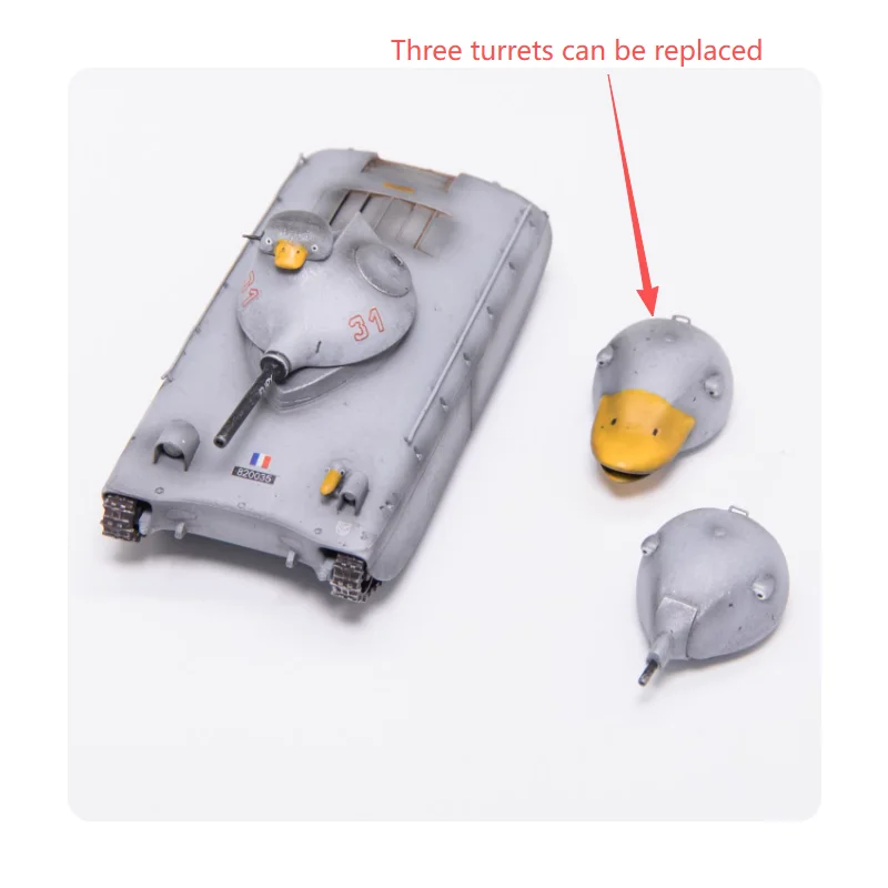 

Finished 1:72 Scale France AMX40 Resin Tank Model Suitable For Collection Decoration Toy Gift Display