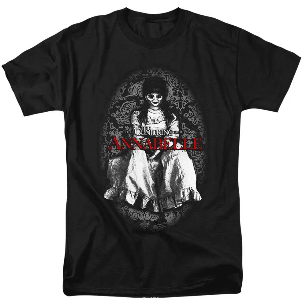 

Annabelle Doll Photo Black T Shirt