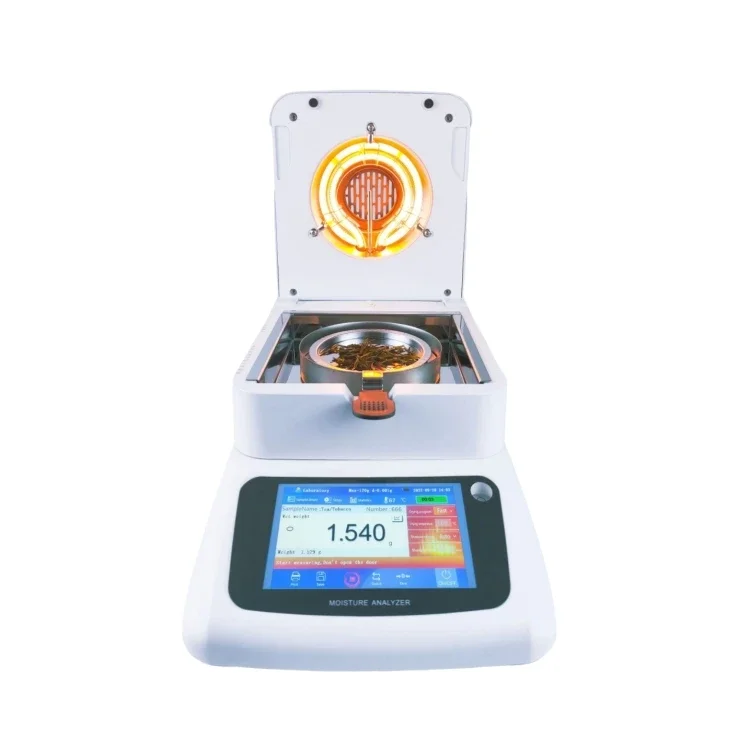 

Veidt Weighing High Quality 110g 0.001g Wholesale Grain Moisture Meter Digital Moisture Analyzer Halogen Sawdust Moisture Meter
