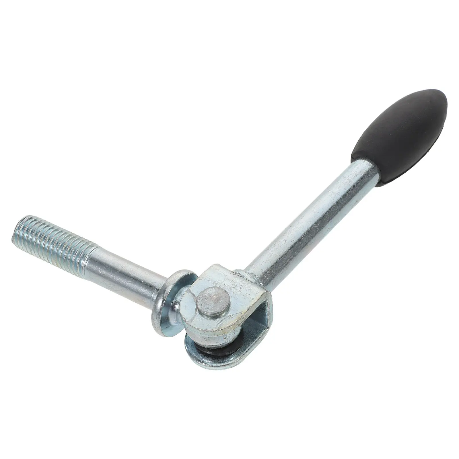 Heavy Duty Universal Jack Handle Replacement for Trailer Crank Jacks Revolving Grip Adjustable Metal Clamp for Mechanics Garage