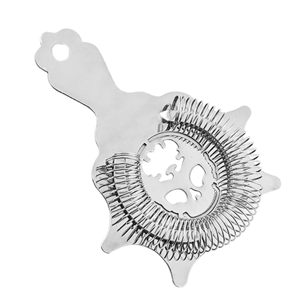 

1Pcs Drink Strainer Bartender Ice Filter Portable Compact for Cocktail Making Wearresistant Creative Design