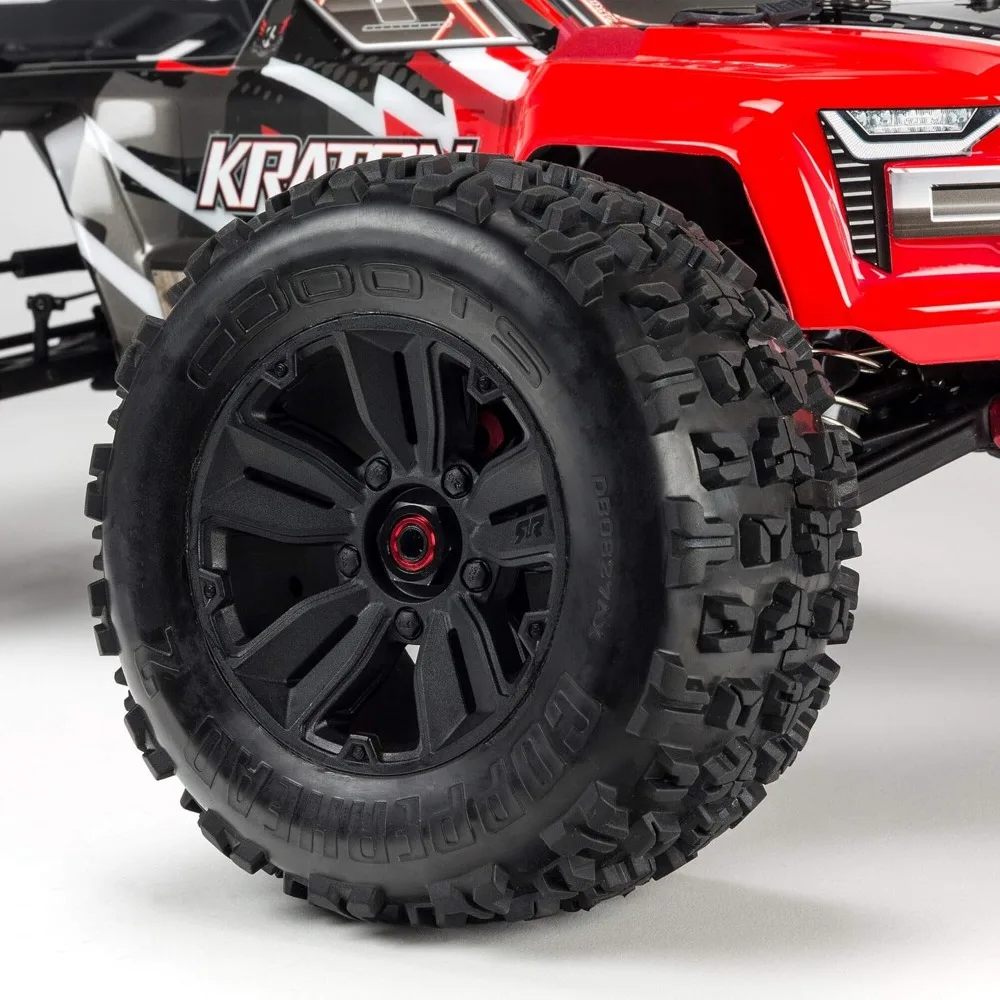 Velocidade Monster RC Truck com Spektrum Firma RTR Transmissor e Receptor Incluído, 1:8 KRATON 6S V5 4WD BLX