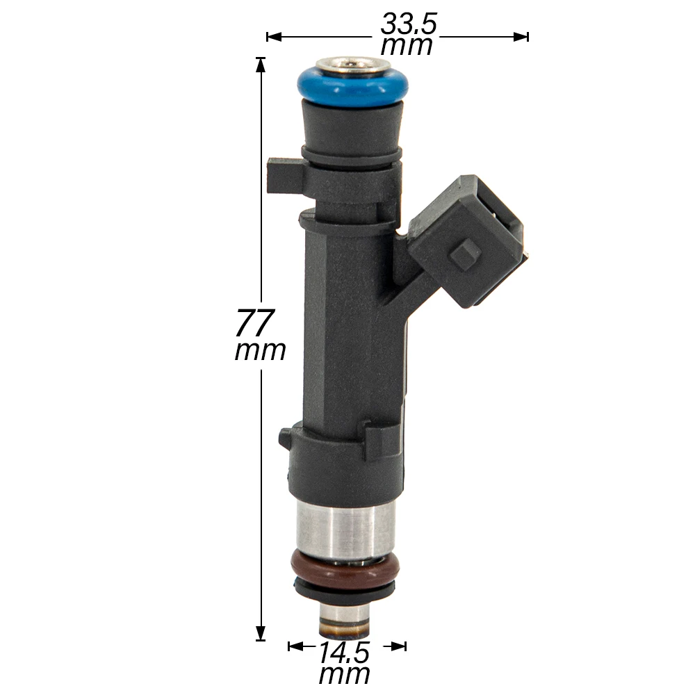 4Pcs 0280158034 Fuel Injectors For Dacia 2004 Lodgy Dokker Renault Logan 1.4-1.6L 8200227124 75114034 6001548024